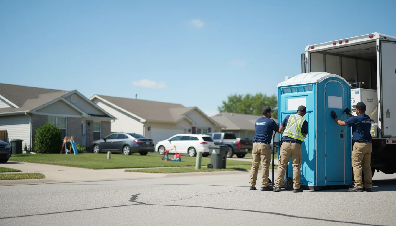Standard Porta Potty Rentals in Lindsborg, KS near me